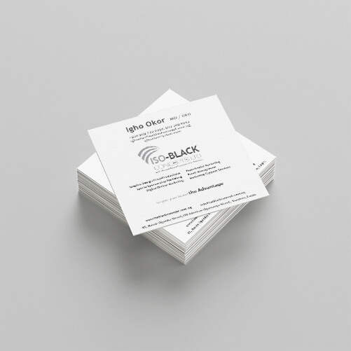 Square Business Card(One Sided)